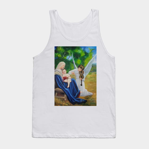 Angelic violin Tank Top by fadavieira